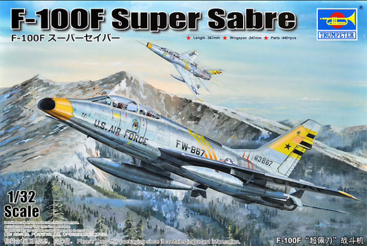F-100F Super Sabre - TRUMPETER 1/32