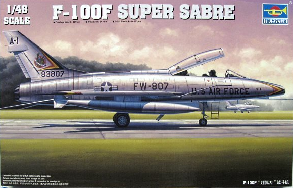 F-100F Super Sabre - TRUMPETER 1/48