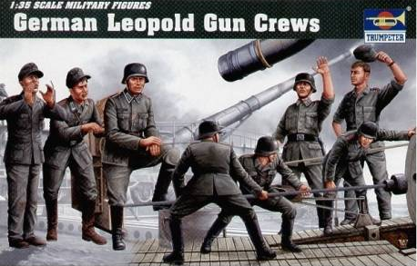 German Leopold Gun Crews - TRUMPETER 1/35