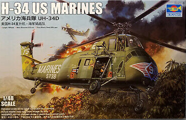 H-34 US MARINES - TRUMPETER 1/48