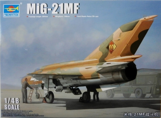 MiG-21MF Fighter - TRUMPETER 1/48