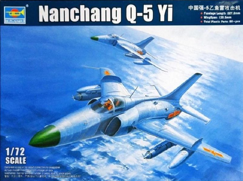 Nanchang Q-5 Yi Naval Torpedo Attacker - TRUMPETER 1/72