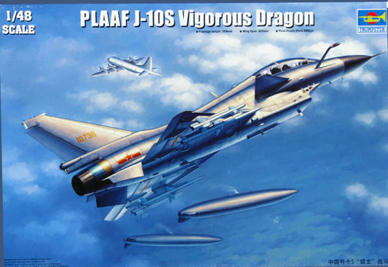 PLAAF J-10S Vigorous Dragon - TRUMPETER 1/48