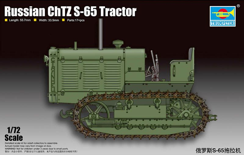 Russian ChTZ S-65 Tractor - TRUMPETER 1/72