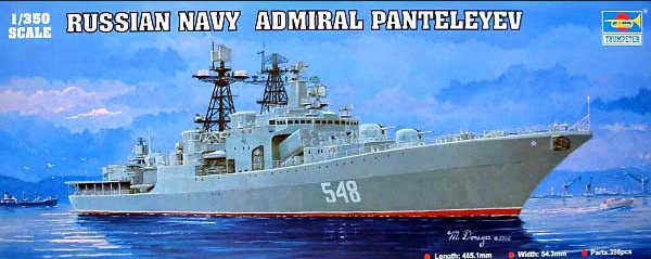 Russian Navy Admiral Panteleyev - Destroyer Soviétique - Classe Udaloy - TRUMPETER 1/350