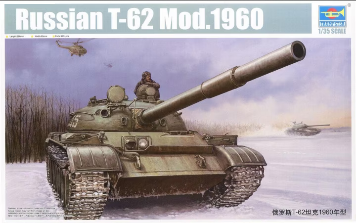 Russian T-62 Mod. 1960 - TRUMPETER 1/35