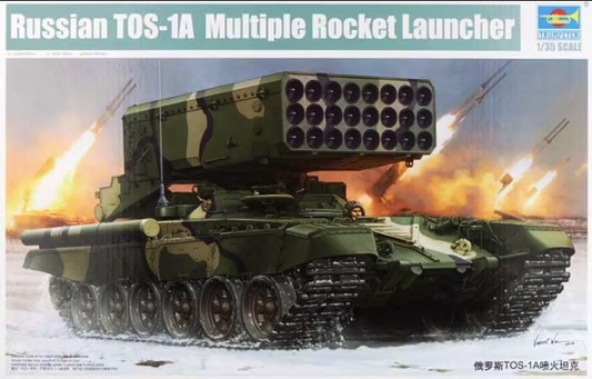 Russian TOS-1A Multiple Rocket Launcher - TRUMPETER 1/35