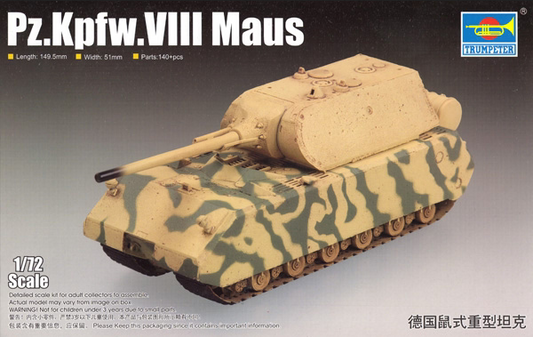 Pz.Kpfw. VIII Maus - TRUMPETER 1/72