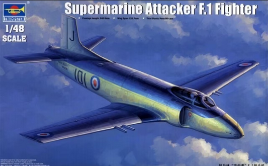 Supermarine Attacker F.1 Fighter - TRUMPETER 1/48