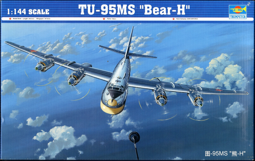 TU-95MS "Bear-H" - TRUMPETER 1/144