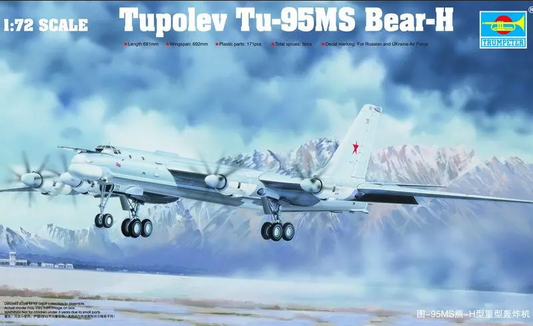 Tupolev Tu-95MS Bear-H - TRUMPETER 1/72