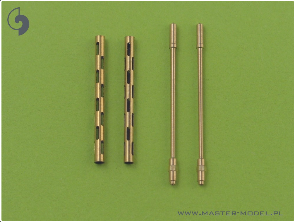 British Mk 2 Browning .303 Caliber without Flash Hiders (2pcs) - MASTER MODEL 32-012