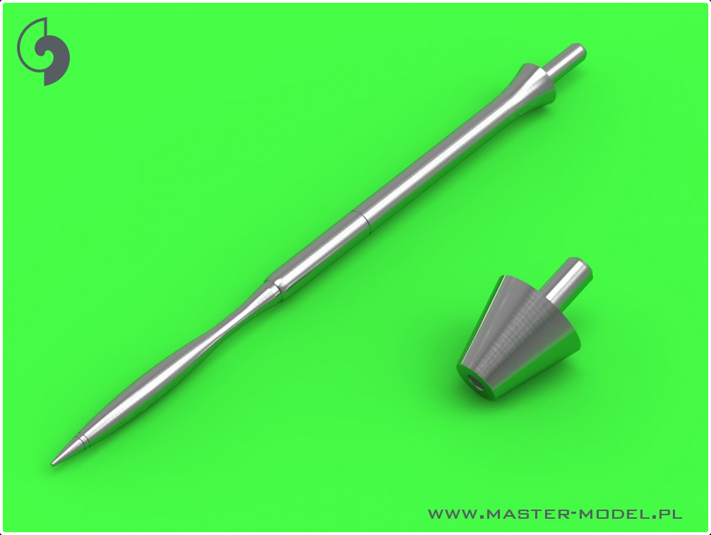 Dassault Mirage III Pitot Tube (with adapter for italeri kit) - MASTER MODEL 32-090