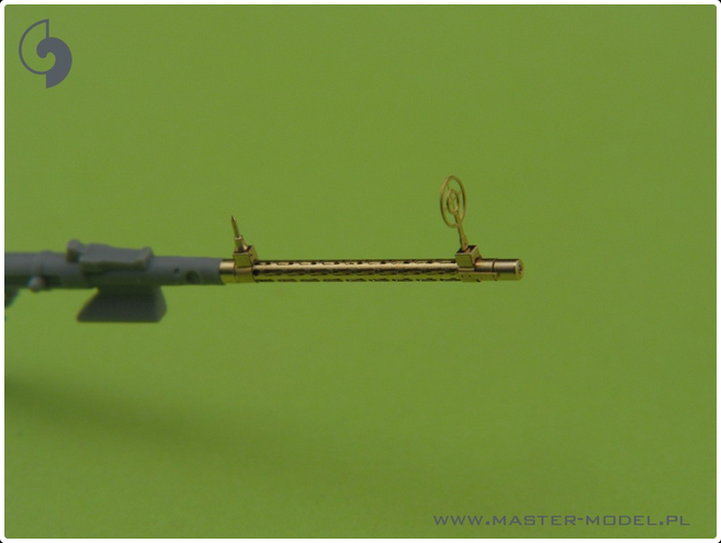 German Machine Gun MG 15 (7,92mm) Barrels & Etched Sights (2pcs) - MASTER MODEL 32-013