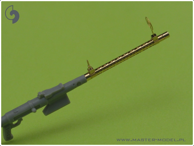German Machine Gun MG 15 (7,92mm) Barrels & Etched Sights (2pcs) - MASTER MODEL 32-013
