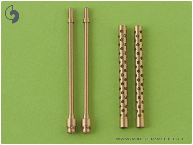 Japanese Type 97 7.7mm Gun Barrels (2pcs) - MASTER MODEL 32-008