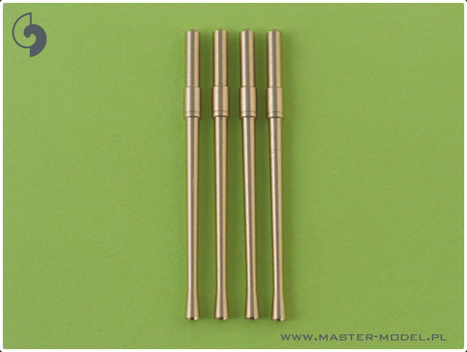 Japanese Type 99 20mm Mark 2 Gun Barrels (4pcs) - MASTER MODEL 32-007