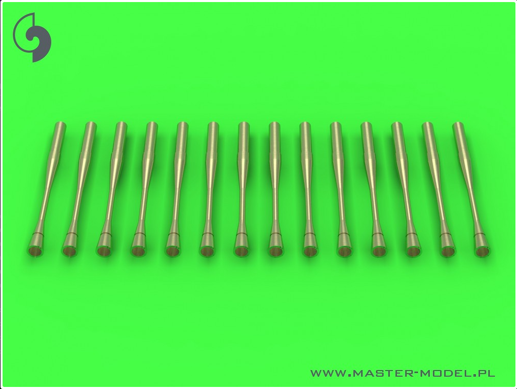 Static Dischargers - type used on Sukhoi jets (14 pcs) - MASTER MODEL 32-067