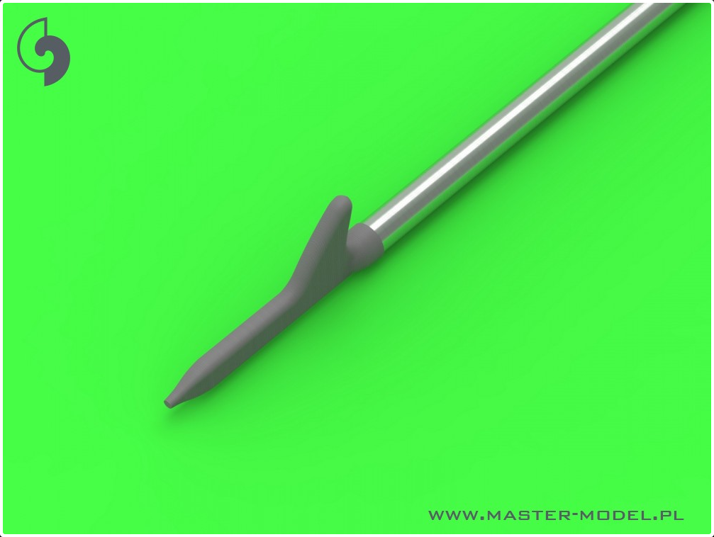 US WWII Pitot Tube - "Shark-fin" type probe (1 pc) - used on P-36, P-39, P-40, P-47, A-36, B-239, T-6, B-25 and many more - MASTER MODEL 32-116