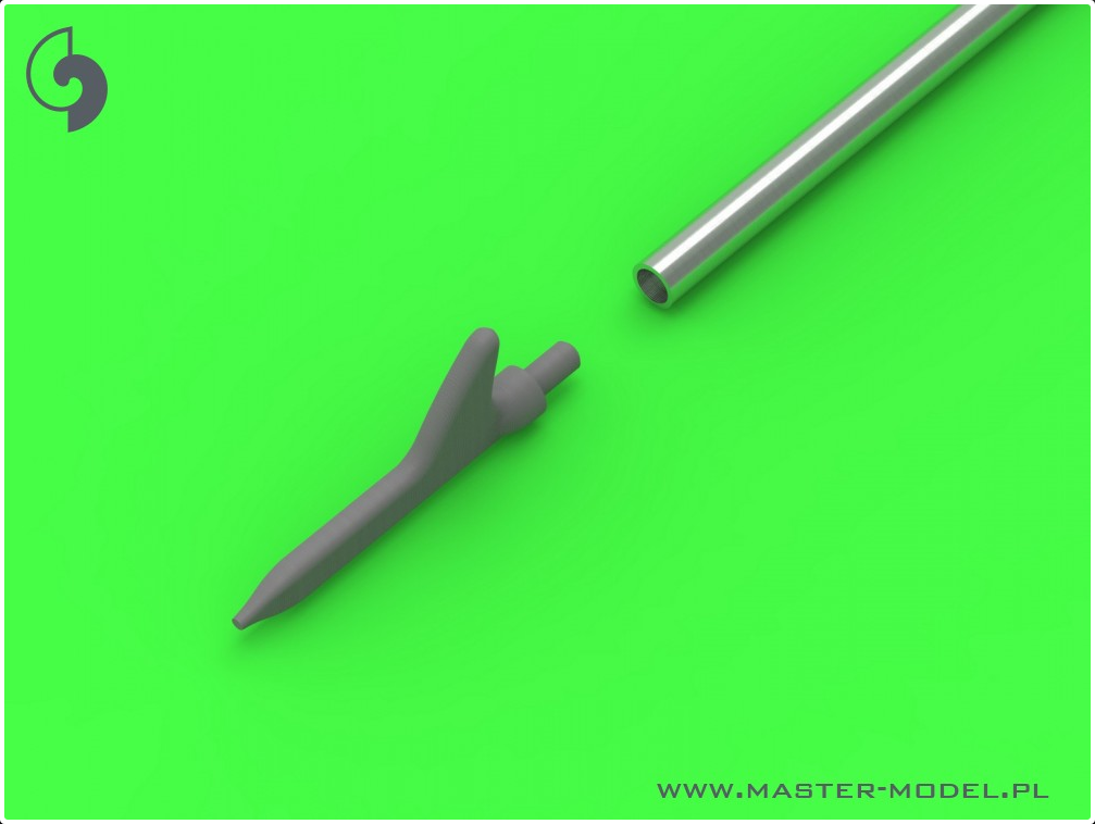 US WWII Pitot Tube - "Shark-fin" type probe (1 pc) - used on P-36, P-39, P-40, P-47, A-36, B-239, T-6, B-25 and many more - MASTER MODEL 32-116