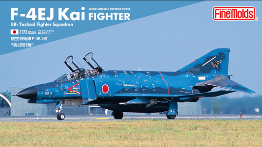 Japan Air Self-Defense Force Fighter F-4EJ Kai 8th Tactical Fighter Squadron - FINEMOLDS 1/72
