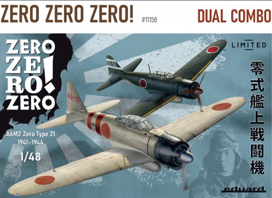 Zero Zero Zero! A6M2 type 21 Dual Combo - EDUARD 1/48