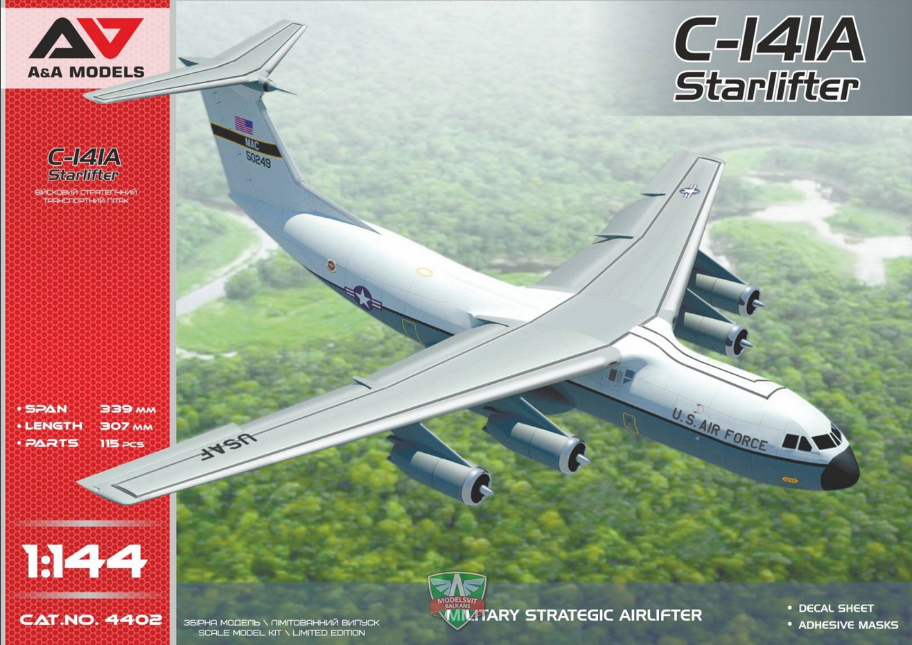 Lockheed C-141A Starlifter - A&A MODELS 1/144