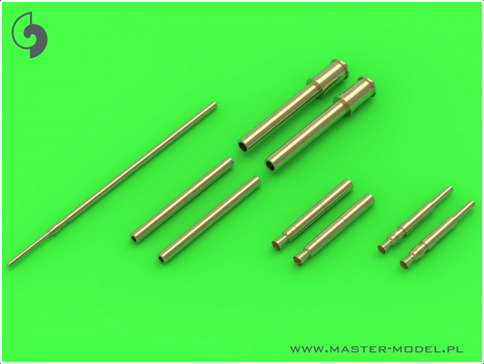 Fw 190 A2 – A5 armament set (MG 17, MG FF, MG 151 barrel tips) & Pitot Tube (for Eduard kit) - MASTER MODEL 72-132