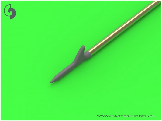US WWII Pitot Tube - "Shark-fin" type probe (1 pc) - used on P-36, P-39, P-40, P-47, A-36, B-239, T-6, B-25 and many more - MASTER MODEL 72-146