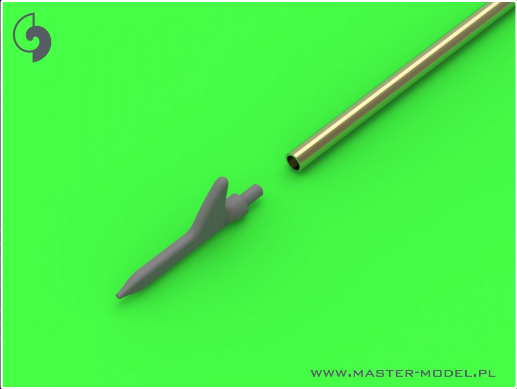 US WWII Pitot Tube - "Shark-fin" type probe (1 pc) - used on P-36, P-39, P-40, P-47, A-36, B-239, T-6, B-25 and many more - MASTER MODEL 72-146