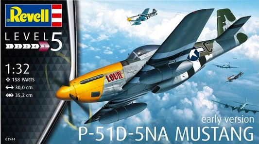 P-51D-5NA Mustang Early Version - REVELL 1/32