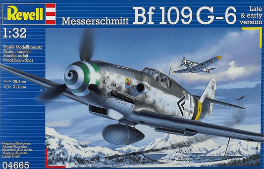 Messerschmitt Bf 109G-6 Late & early version - REVELL 1/32