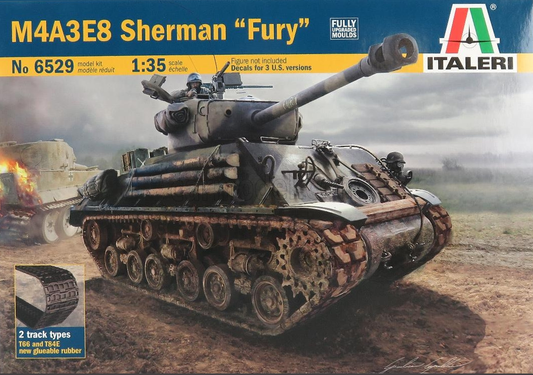 M4A3E8 Sherman "Fury" - ITALERI 1/35