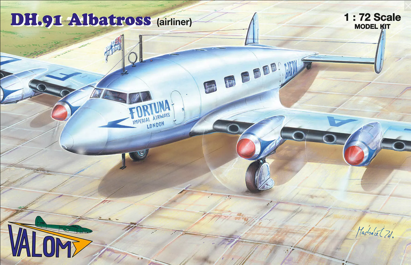 De Havilland DH.91 Albatross Airliner - VALOM 1/72