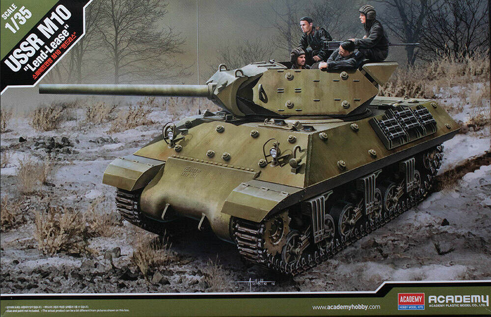 USSR M10 "Lend-Lease" (+5 figures) - ACADEMY 1/35