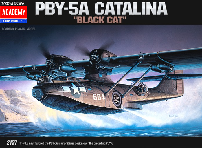 PBY-5A Catalina "Black Cat" - ACADEMY 1/72