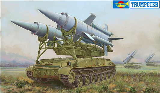 Soviet 2K11A TEL w/9M8M Missile "Krug-a" (SA-4 Ganef) - TRUMPETER 1/72