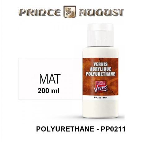 Vernis Mat 200 ml - PP0211 - PRINCE AUGUST