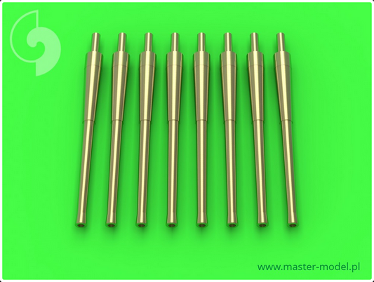 British 4.7"/45 (120mm) QF Marks IX and XII (8pcs) - MASTER MODEL SM-350-078