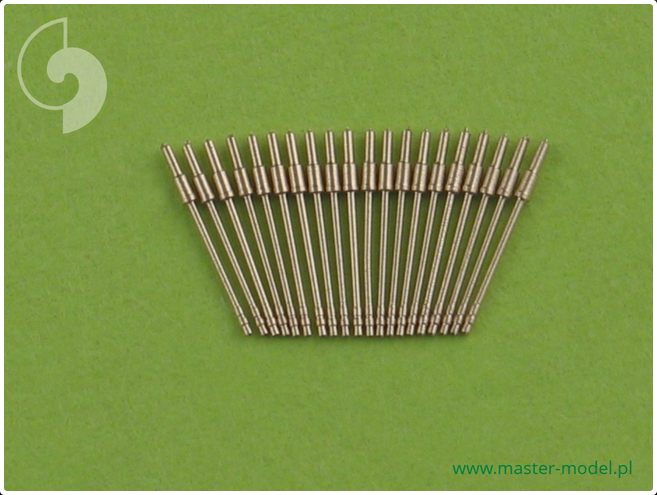 German 20mm/65 C/30 barrels (early type) (20pcs) - almost all German warships - MASTER MODEL SM-350-047