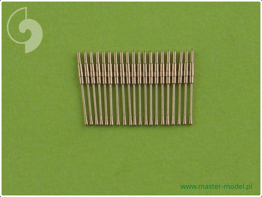 German 20mm/65 C/38 barrels (late type) (20pcs) - almost all German Warships - MASTER MODEL SM-350-048