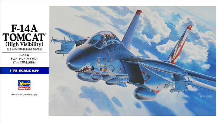 Grumman F-14A Tomcat High Visibility - HASEGAWA 1/72