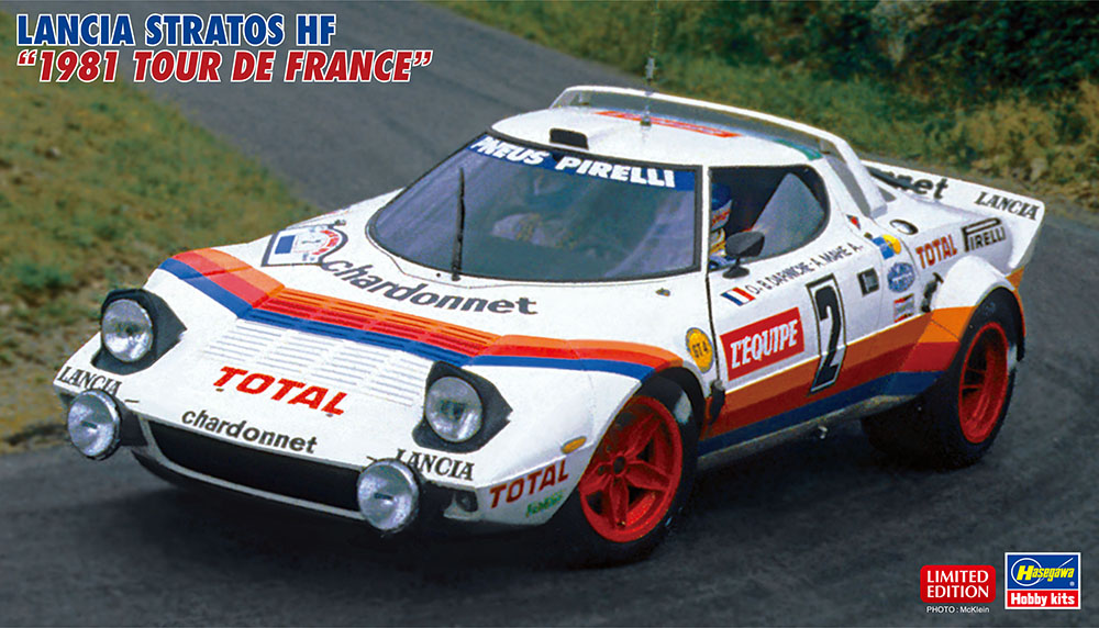 Lancia Stratos HF "1981 Tour de France" - HASEGAWA 1/24