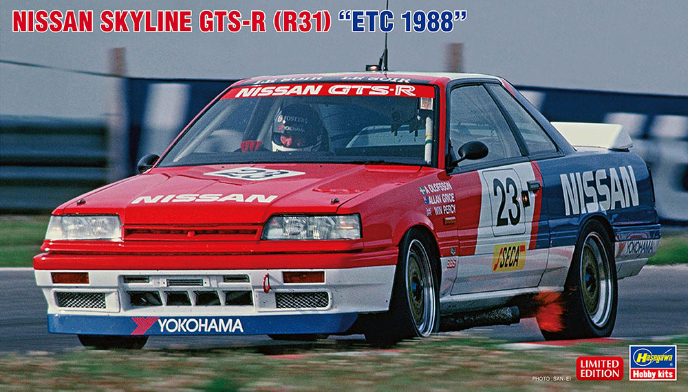 Nissan Skyline GTS-R (R31) "ETC 1988" - HASEGAWA 1/24