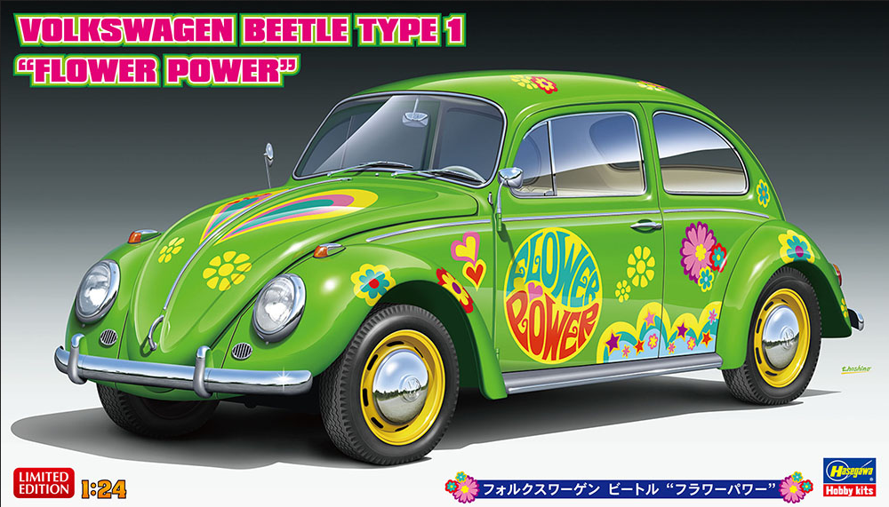 Volkswagen Beetle Type 1 “Flower Power” - HASEGAWA 1/24
