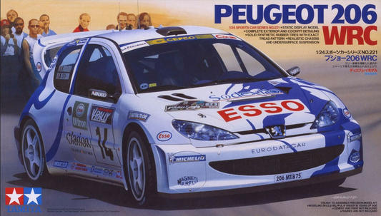 Peugeot 206 WRC - TAMIYA 1/24