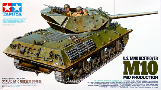 U.S. Tank Destroyer M10 Mid Production - TAMIYA 1/35