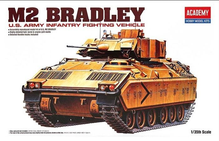 M2 Bradley US Army Infantry Fighting Vehicle - ACADEMY 1/35
