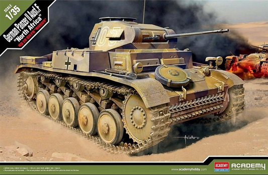 Panzer II Ausf. F North Africa - ACADEMY 1/35