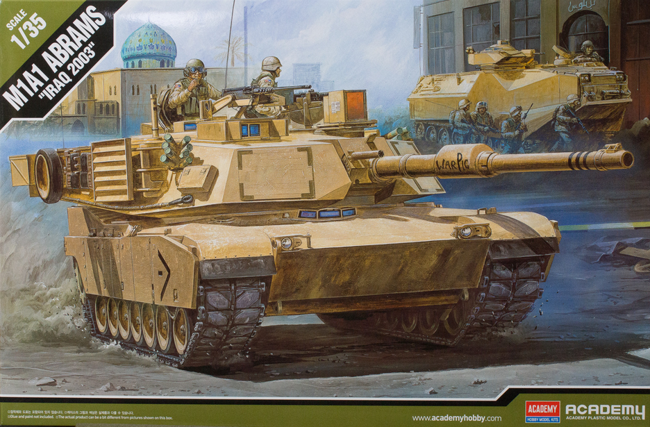 M1A1 Abrams Irak 2003 - ACADEMY 1/35